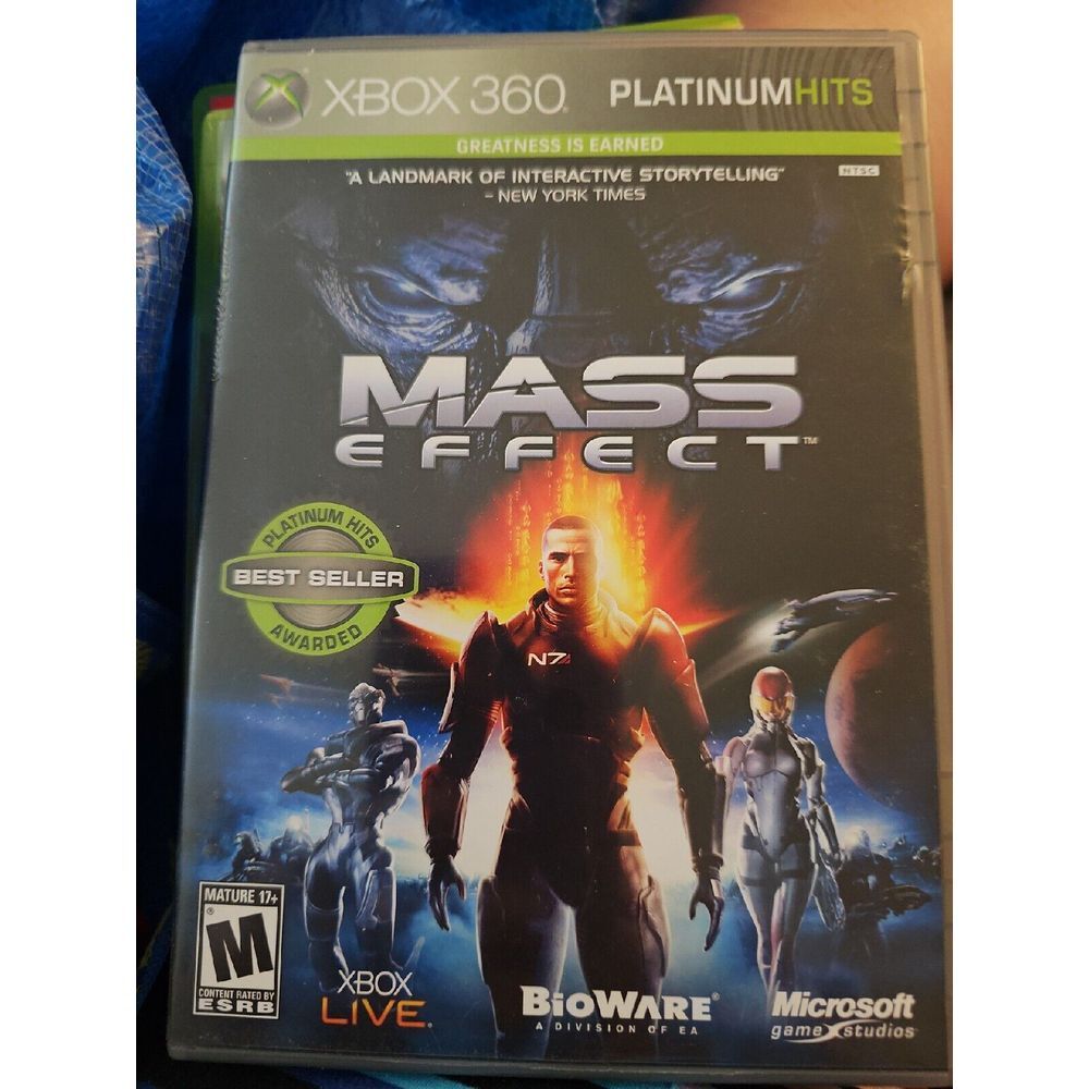 Mass Effect -- Platinum Hits (Microsoft Xbox 360, 2009)